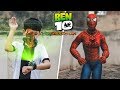 Ben 10 transforming into spiderman  a short film vfx test