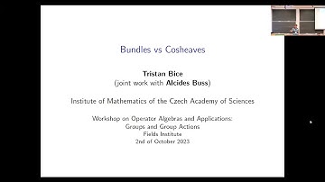 Bundles vs Cosheaves