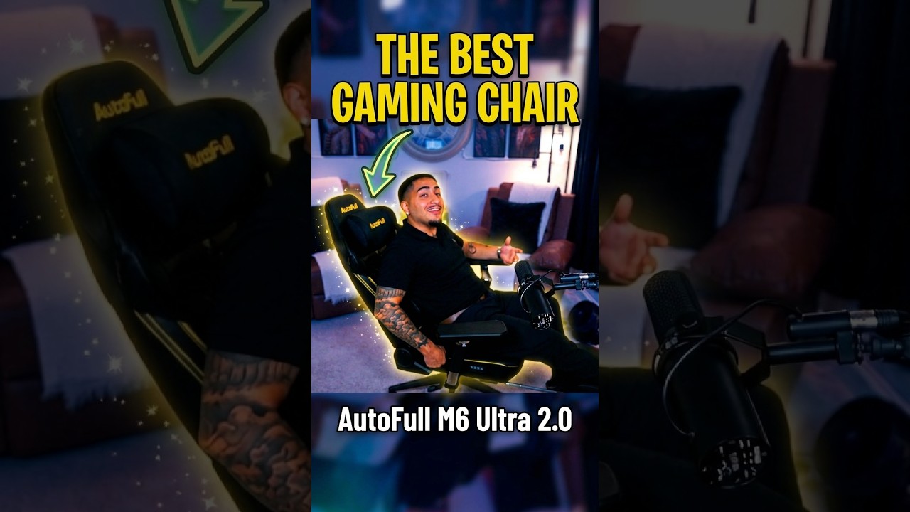 Best Gaming Chair Experience #autofull #autofullchair #autofullgamimg code: VISION01