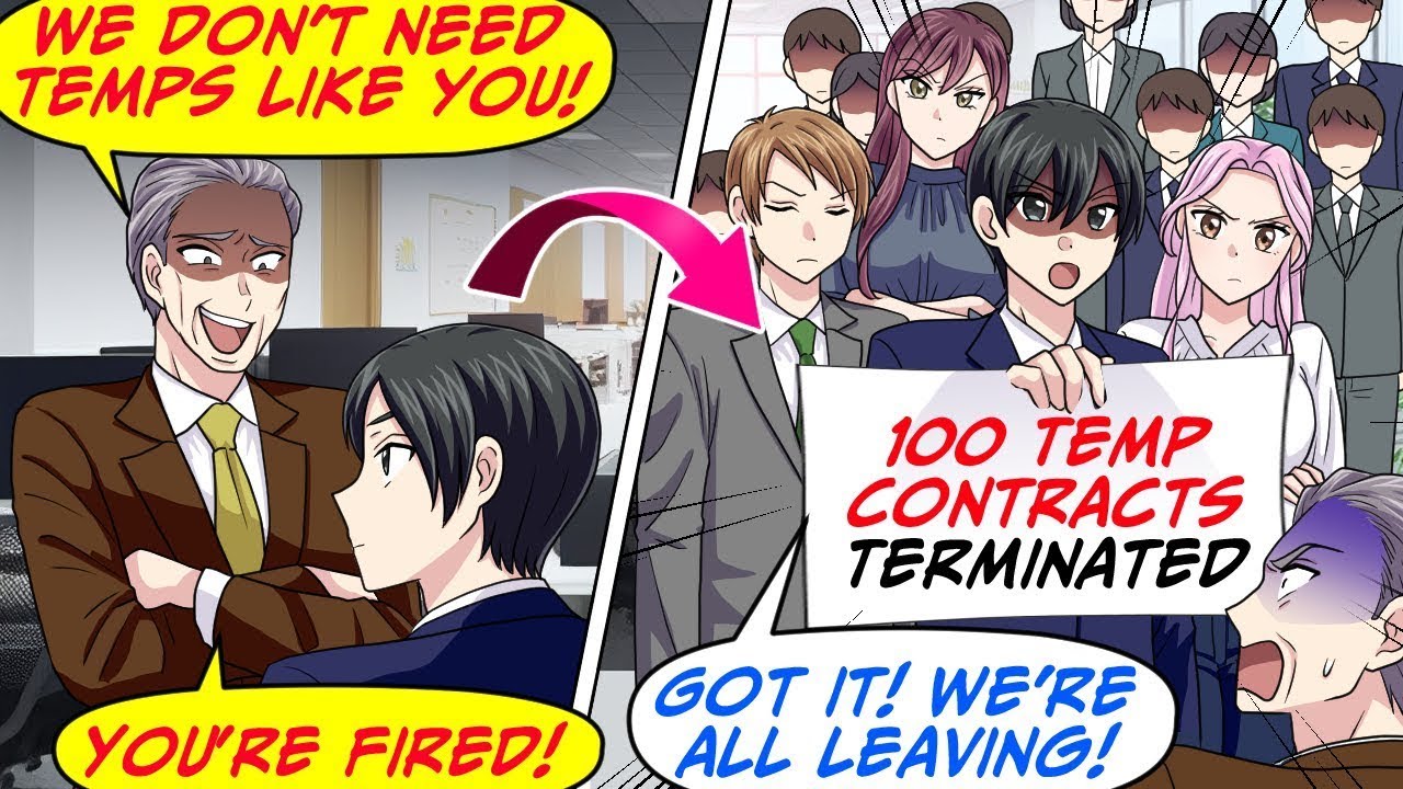 They Fired Us Temps To Save Money, But Ended Up Losing Millions Instead… [RomCom Manga Dub]