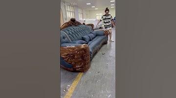VỚI CHẤT LIỆU GỖ MUN NAM PHI BỀN BỈ VÀ DA BÒ TÓT CAO CẤP, SOFA NÀY KHÔNG CHỈ ĐẸP MẮT  #takahome