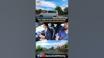 Roundabout Undue Hesitation #driving #drivingtips