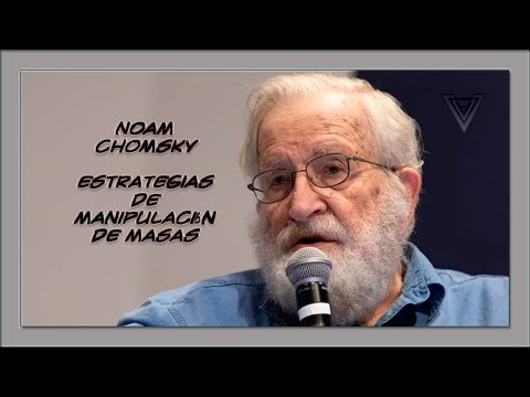 Noam Chomsky.  10 Estrategias de manipulación masiva