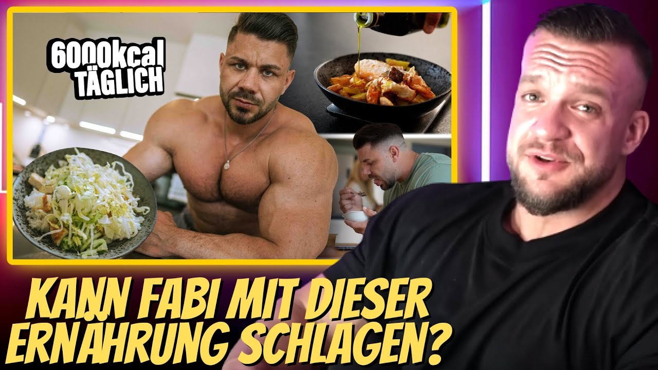 Dieser Ernährungsplan soll Fabian auf Urs Kalecinski Level bringen! William Niewiara Live Reaktion