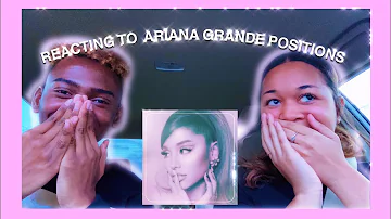 Ariana Grande Positions Album (REACTION) TOO GOOD!