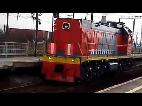 «Снял друг» РЕДКО! ТЭМ18ДМ-1445 в ШУШАРАХ!