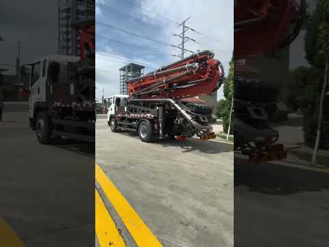 Live on-site: China’s CO-NELE cranes departing. #concretemachinery  #concretelifting  #heavycivil