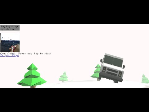 Wiolink HTTP controlled (single button) glTF WebGL 3D game