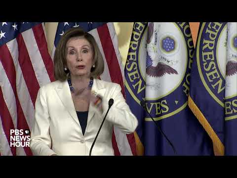 WATCH: Pelosi holds