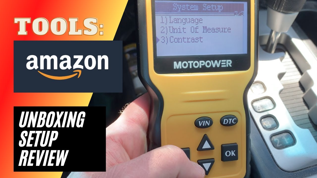 Motopower Car Diagnostic Tool Code Reader- Demo, Unboxing, Setup