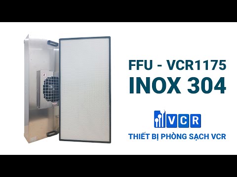 FFU - Fan Filter Unit - VCR 1175 - Inox 304