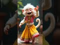 monkey rain dance #trendingshorts #dance #viralshorts #reels #pleasesubscribe