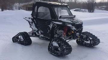 Polaris Rzr 1000 top speed with Camoplast tracks