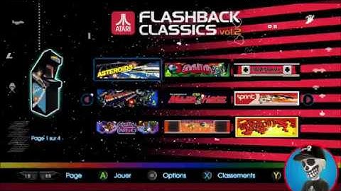 Atari Flashback Classics Vol.2 Asteroids Score 4200