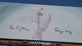 Foo Fighters Todays Song Billboard Ventura Blvd Encino Los Angeles California USA July 28, 2025