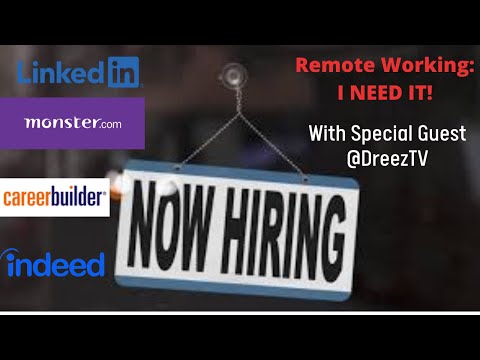 #MadicMondays:  Tips on how to find your remote working job online! Guest: @DreeZTV