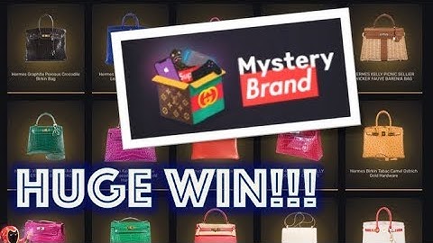 First time doing Mystery Brand | I WON BIG!!! | mystery box unboxing | not sponsored | docLUXURY