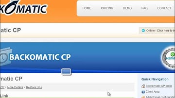 How to: Backup a cPanel account using Backomatic CP