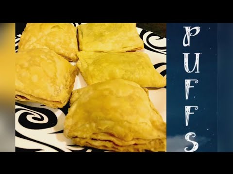 Vegetable puffs/ puffs in Tamil - YouTube