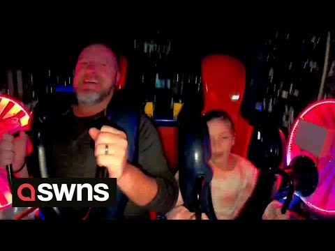 Aussie 9-year-old passes out MULTIPLE times while on slingshot ride | SWNS