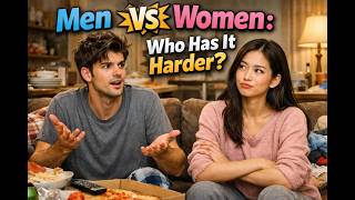 Men vs Women: Who Has It Harder🙃 #comedy #shorts #relatable