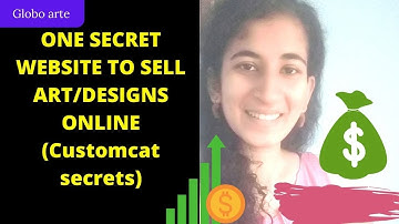ONE SECRET WEBSITE TO SELL ART/DESIGN ONLINE (customcat secrets)