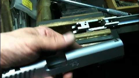 Fitting an STI Edge slide to a STI frame