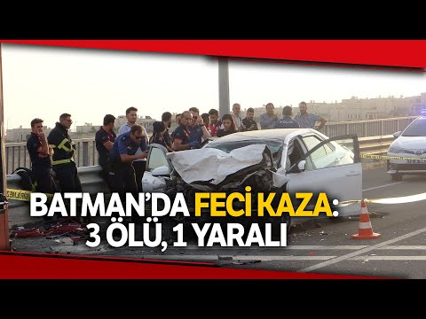 Batman'da Trafik Kazası,