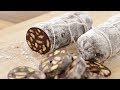 Chocolate salami recipe  how to make chocolate salami dessert