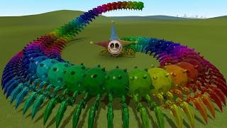 WHAT IF PROTOTYPE 3 MUTATED INTO HUNGRY RAINBOW WORM?!  | Garry’s Mod