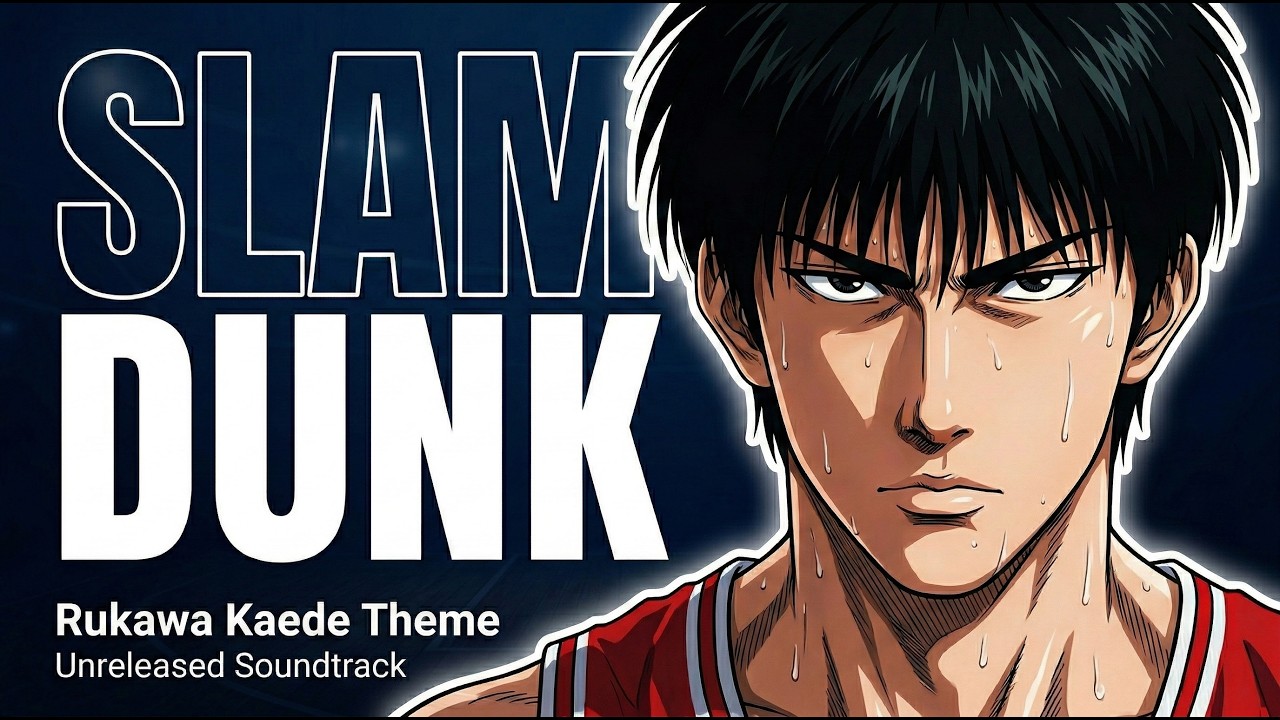 Slam Dunk Unreleased OST - Rukawa Kaede Theme Remastered Original