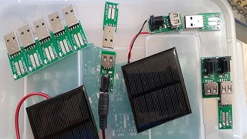 Project3 Part3 Testing and Implementing Two Simple USB Solar Adapters Hippie-I/O