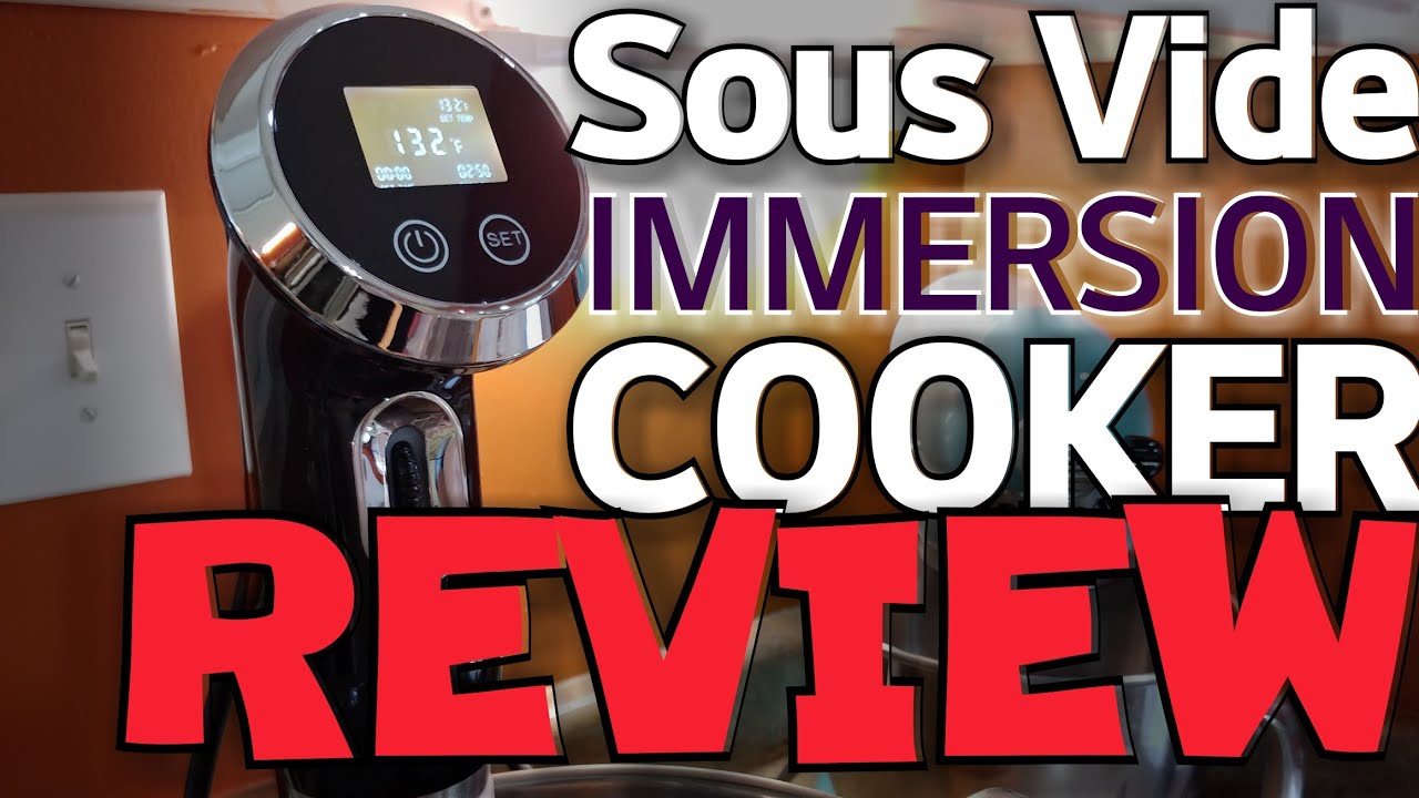 Sous Vide Immersion Cooker REVIEW YouTube