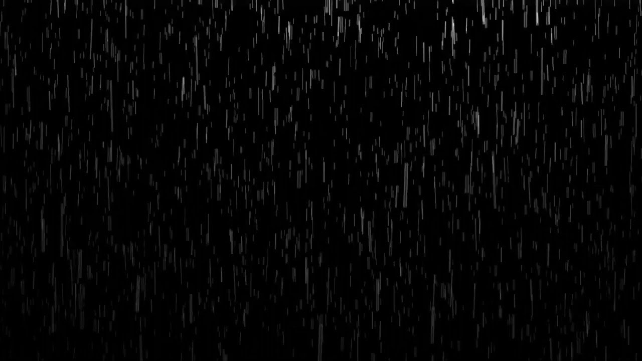 Super Heavy Rain to Sleep in 3 Minutes and Beat Insomnia - 24 HOUR BLACK SCREEN - Sleep Relaxation