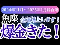 【魚座】2024年11月～2025年１月うお座の星が導く冬の運命！魚座のあなたに訪れる変化とチャンス！