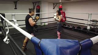 (120422) Muay Thai Sparring w/ Evelyn | ABSOLUTE MMA