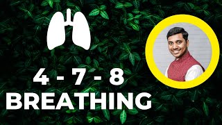 4-7-8 Breathing |Guided breathing for Relaxation and Better Sleep | Find Peace and Tranquility