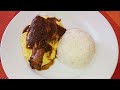 Receta de pollo a la olla con puré de papas (Fácil y rápido de preparar)