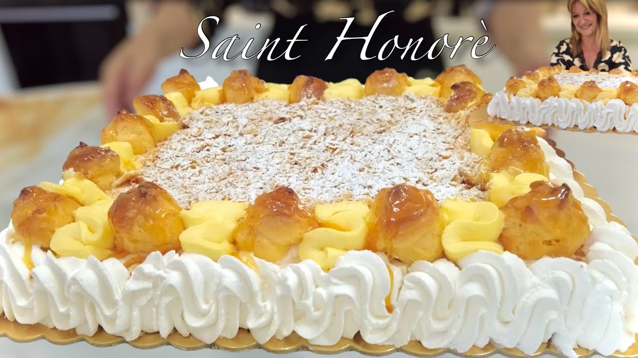 Классический ТОРТ СВЯТОГО ОНОРЭ 🎂 пошаговый мастер-класс