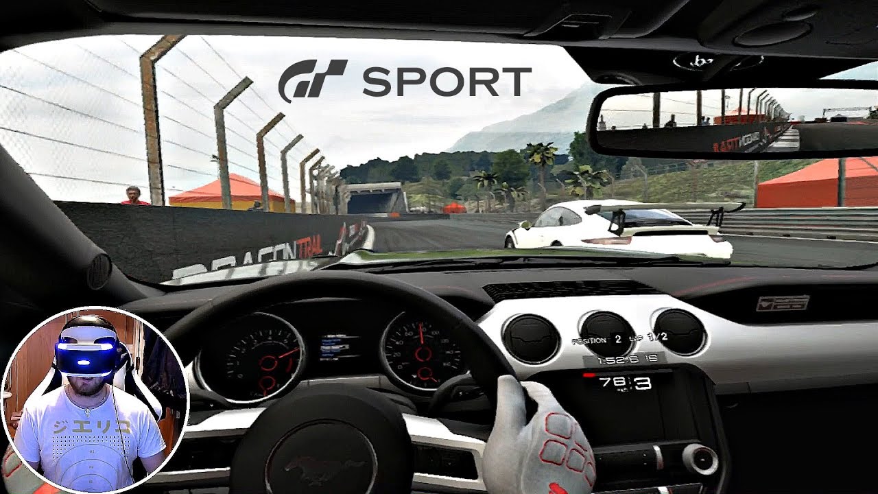 GRAN TURISMO SPORT VR - PS5 PSVR GAMEPLAY - GT SPORT RACE TRACK