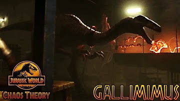 Jurassic world Chaos Theory season 3 gallimimus screen time