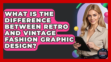 What Is The Difference Between Retro And Vintage Fashion Graphic Design? - Graphic Design Nerd