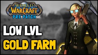 Low Level Gold Farms in WOTLK Classic Pre Patch