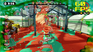 [60 FPS] New Mode! - Rainmaker - Splatoon