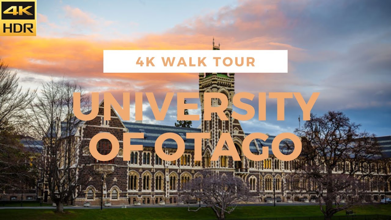 (4K HDR) UNIVERSITY OF OTAGO WALK TOUR YouTube