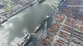 Inside Saudi Arabia’s Hidden Trade Giant: King Abdulaziz Port 🌍🚢 #Shorts