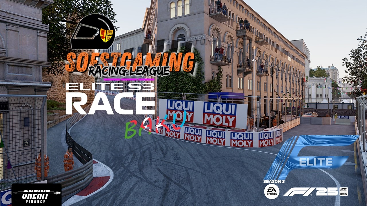 Soestgaming Racing League Elite| Season 3 | Rennen 5 | Baku | powered by OneHit Finance