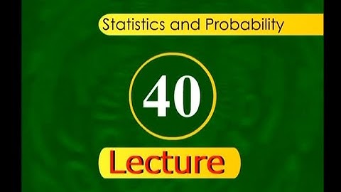 Tests and Confidence Intervals based t-distribution | Statistics and Probability | STA301_Lecture40