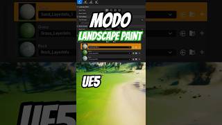 Como Pintar Terrenos com Landscape Paint na Unreal Engine 5 #ue5 #gaming #gamedev #indiedev