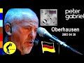 Capture de la vidéo Peter Gabriel * 2003 04 30 * Oberhausen * Konig Pilsner Arena Growing Up Tour * Germany  (Audio)